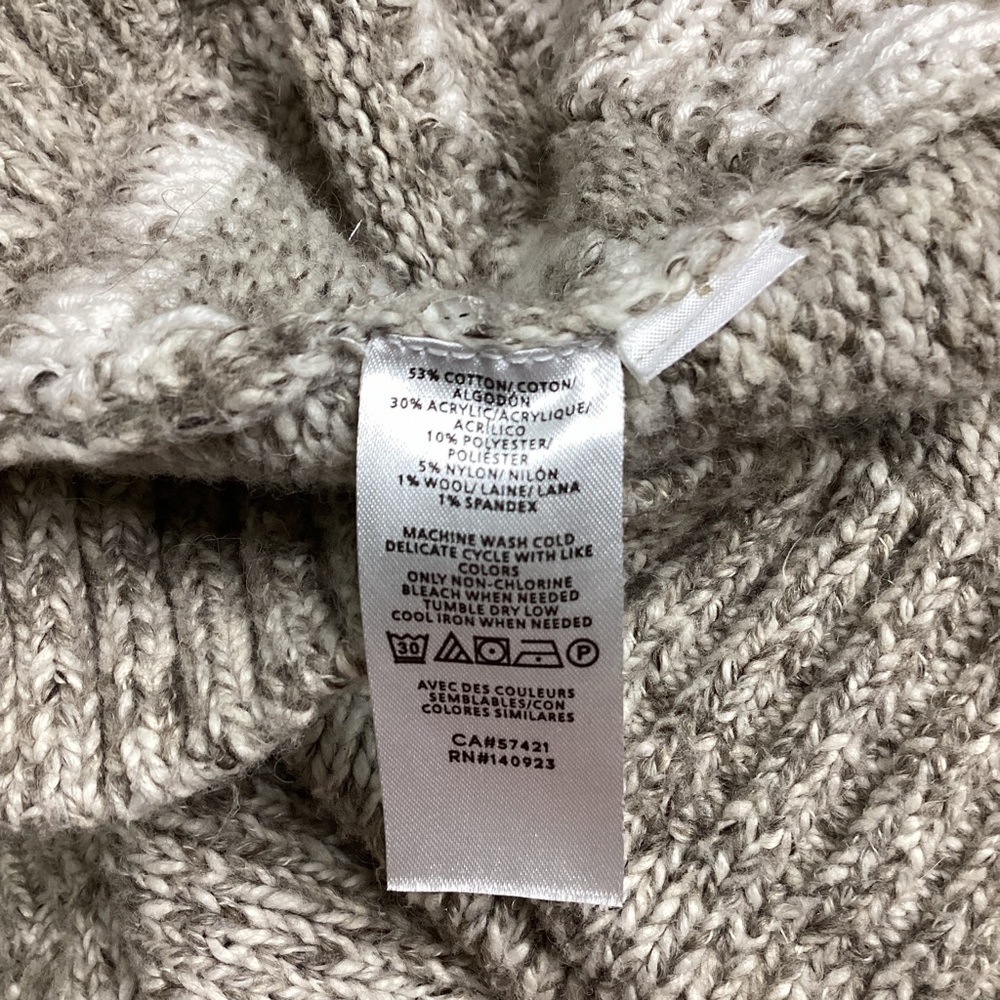 Ann Taylor LOFT Light Gray Knit Top - Picture 6 of 6